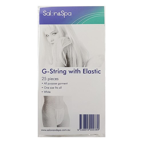 Disposable G-String with Elastic